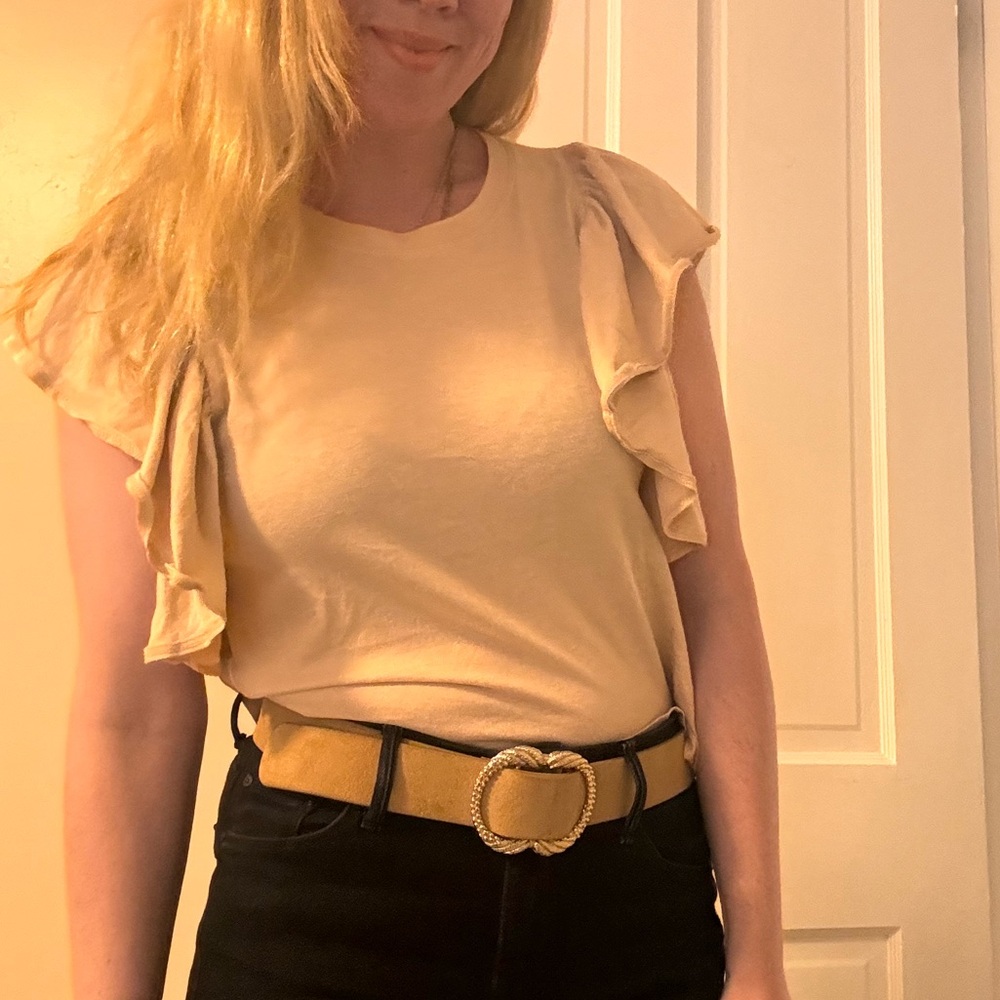 Zara Ruffle Tee